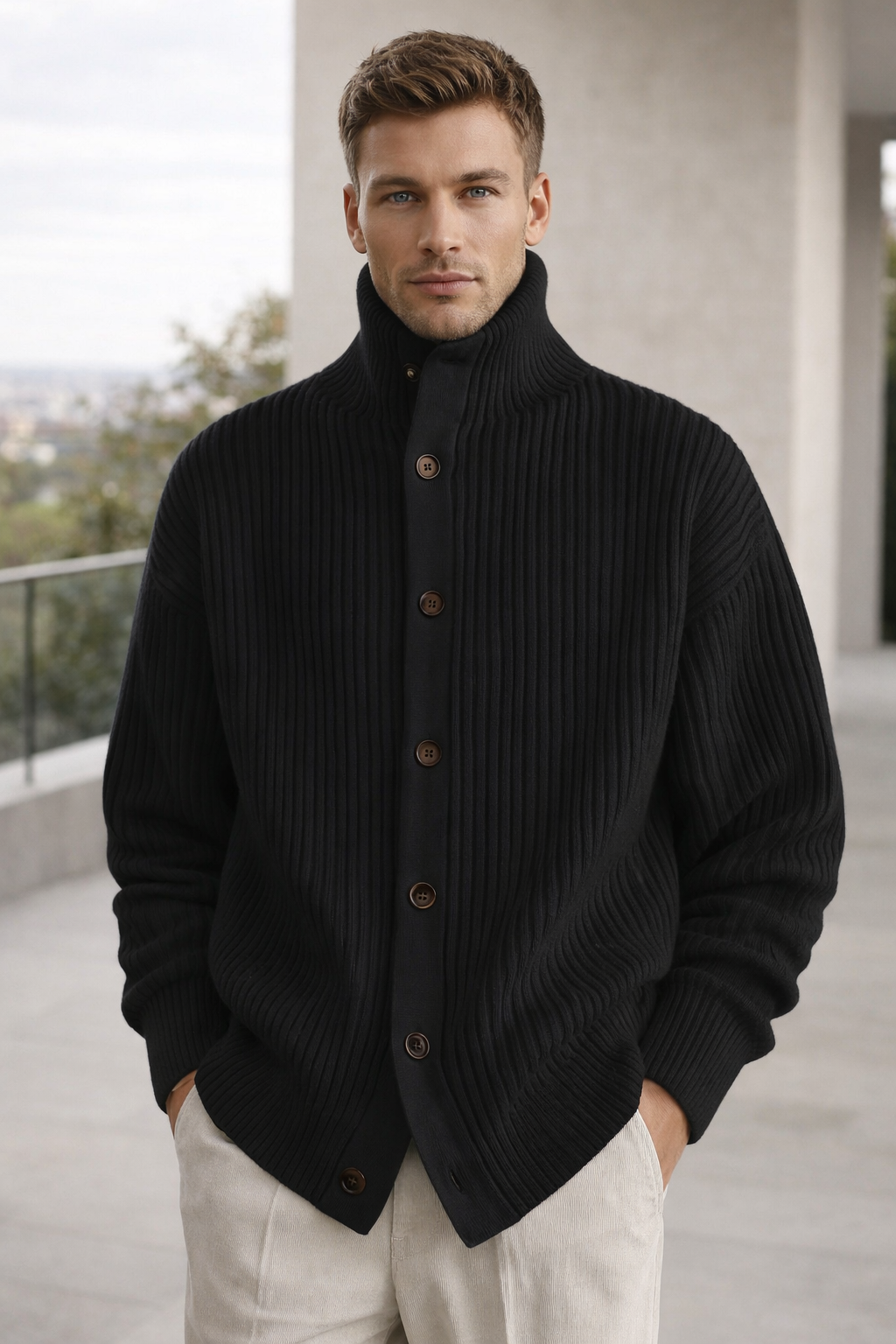 Terra | Ultra-weicher vielseitiger Strickcardigan