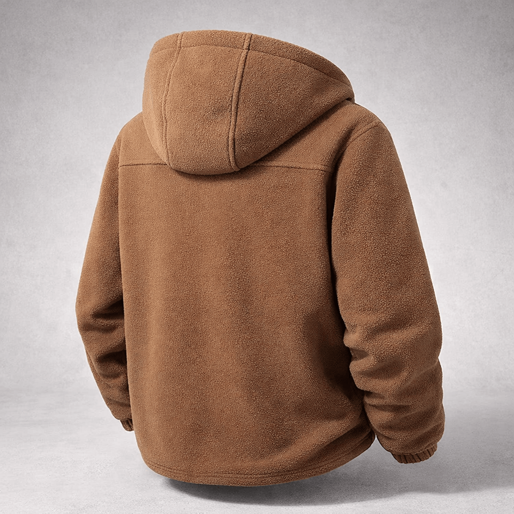 Herren Fleece-Jacke aus Sherpa