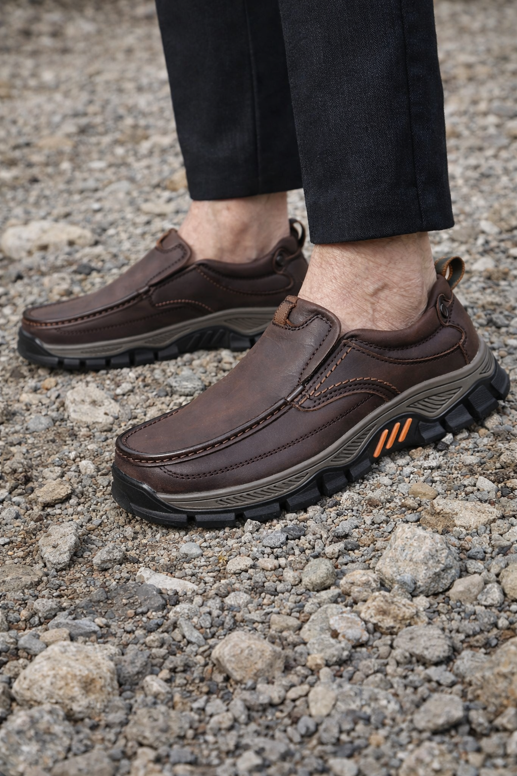 Razel | Orthopädische Leder-Wanderschuhe