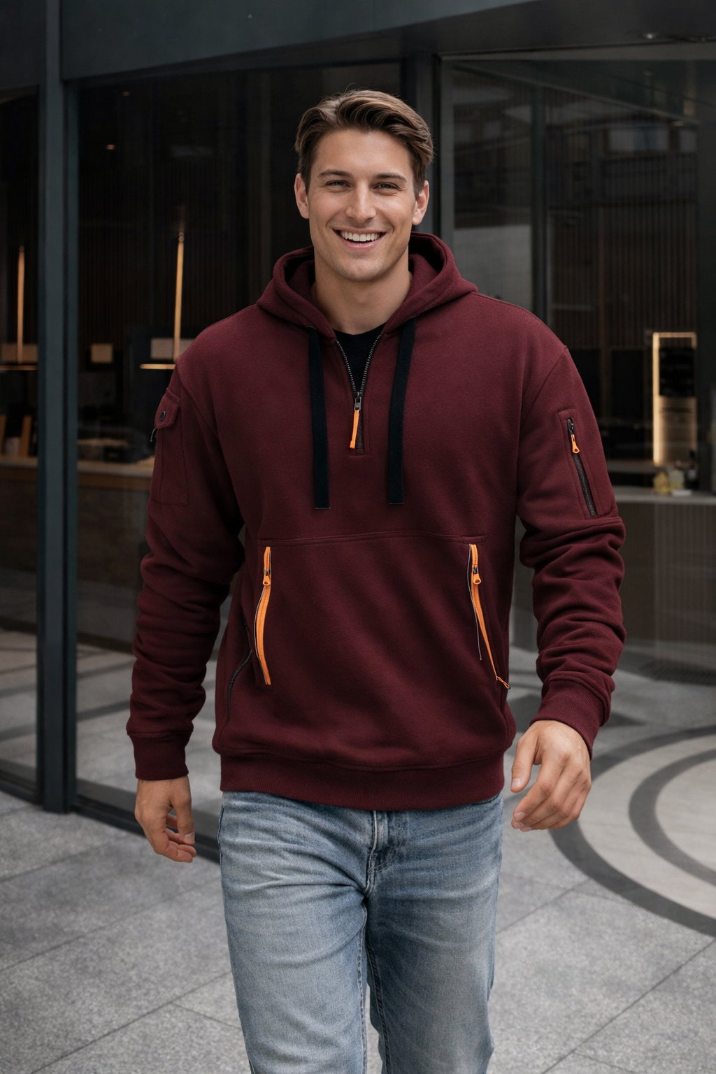 TOM | Gemütlicher Kapuzenpullover – Warm, Weich & Alltagstauglich