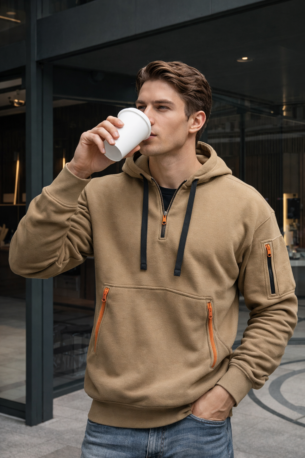 TOM | Gemütlicher Kapuzenpullover – Warm, Weich & Alltagstauglich