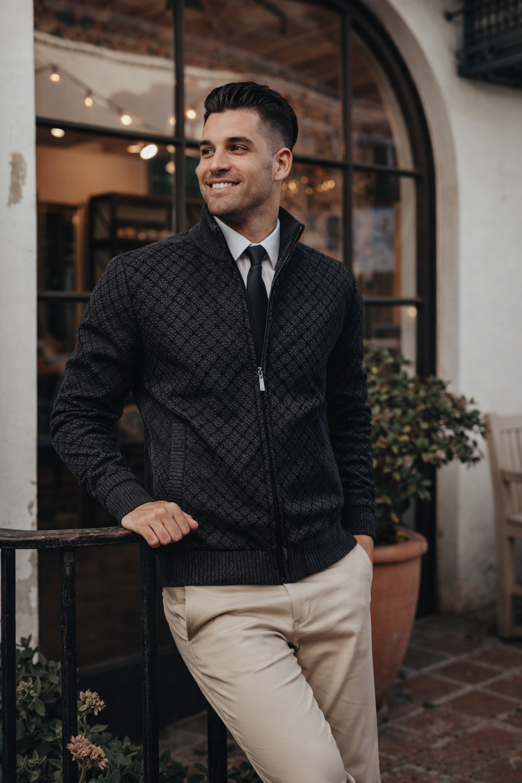 Oliver | Luxuriöser Freizeit-Cardigan