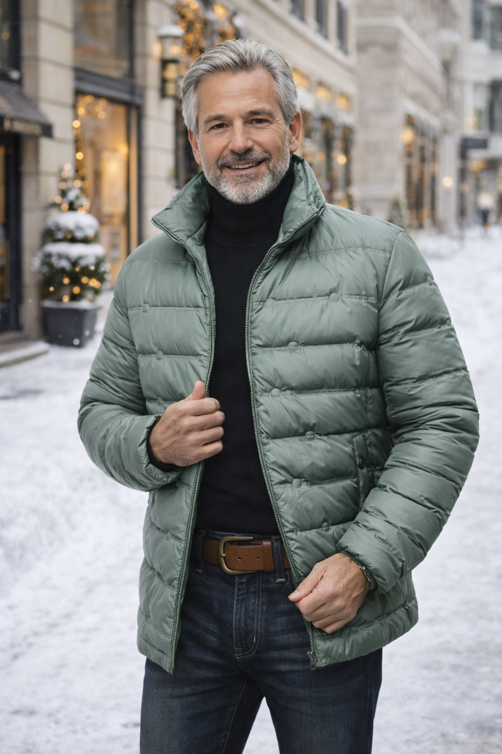 Ofer | Warme und elegante Daunenjacke
