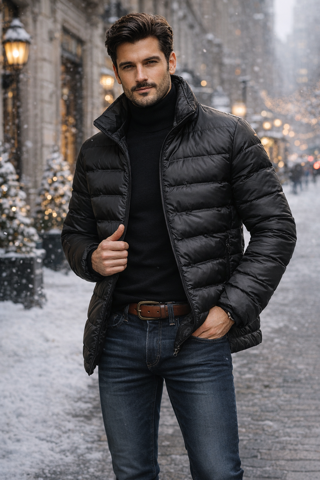 Ofer | Warme und elegante Daunenjacke