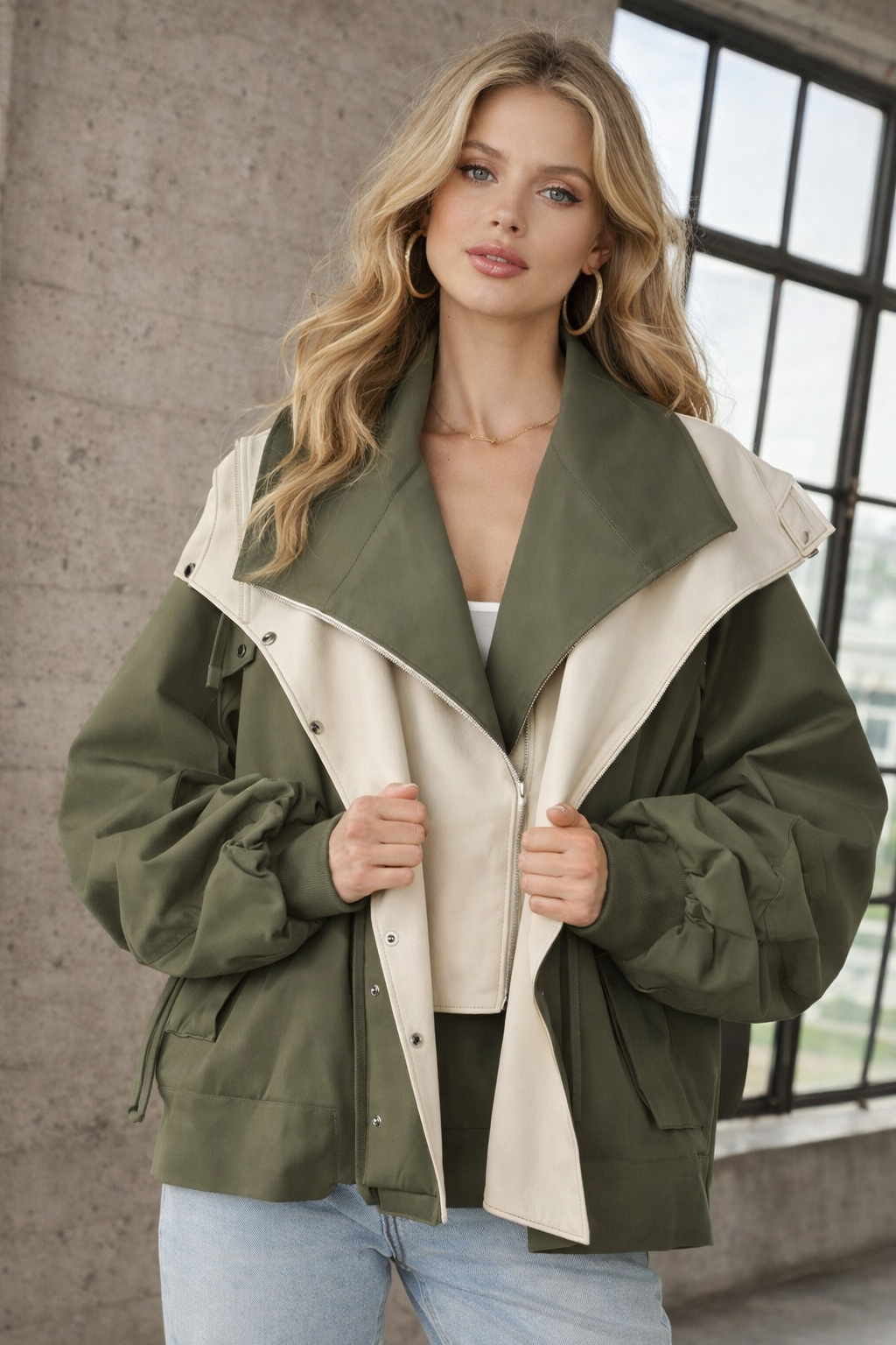 Alva | Elegante Jacke mit Schutz