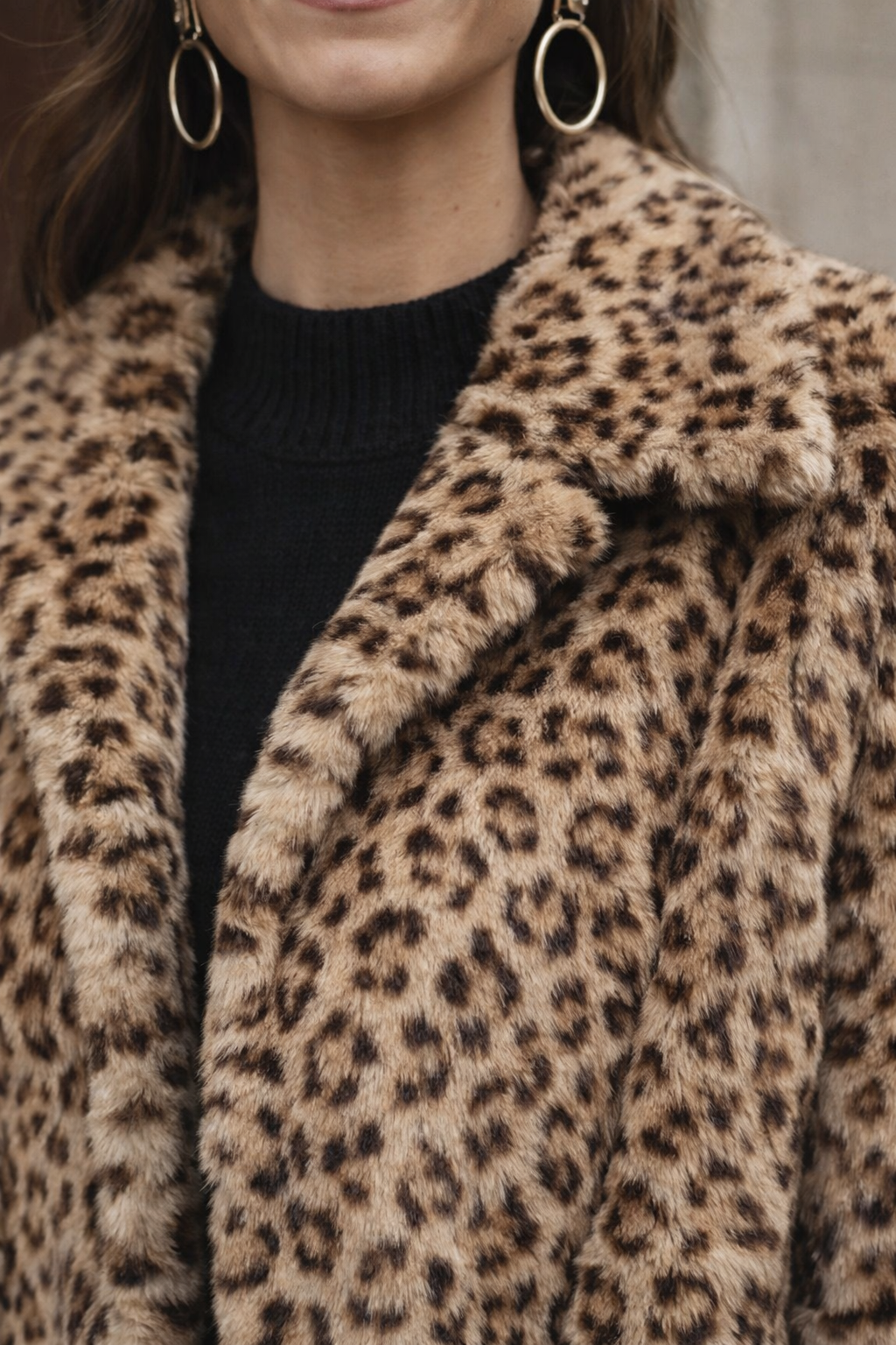 Lima | Leopardenmuster-Midijacke