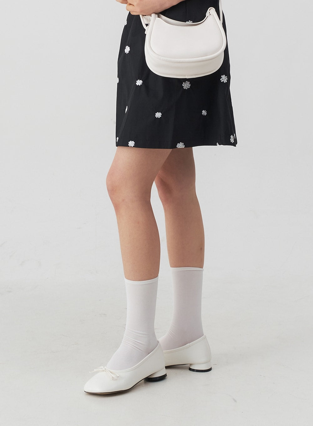 Bunte Ballettschuhe mit Schleifen OJ03