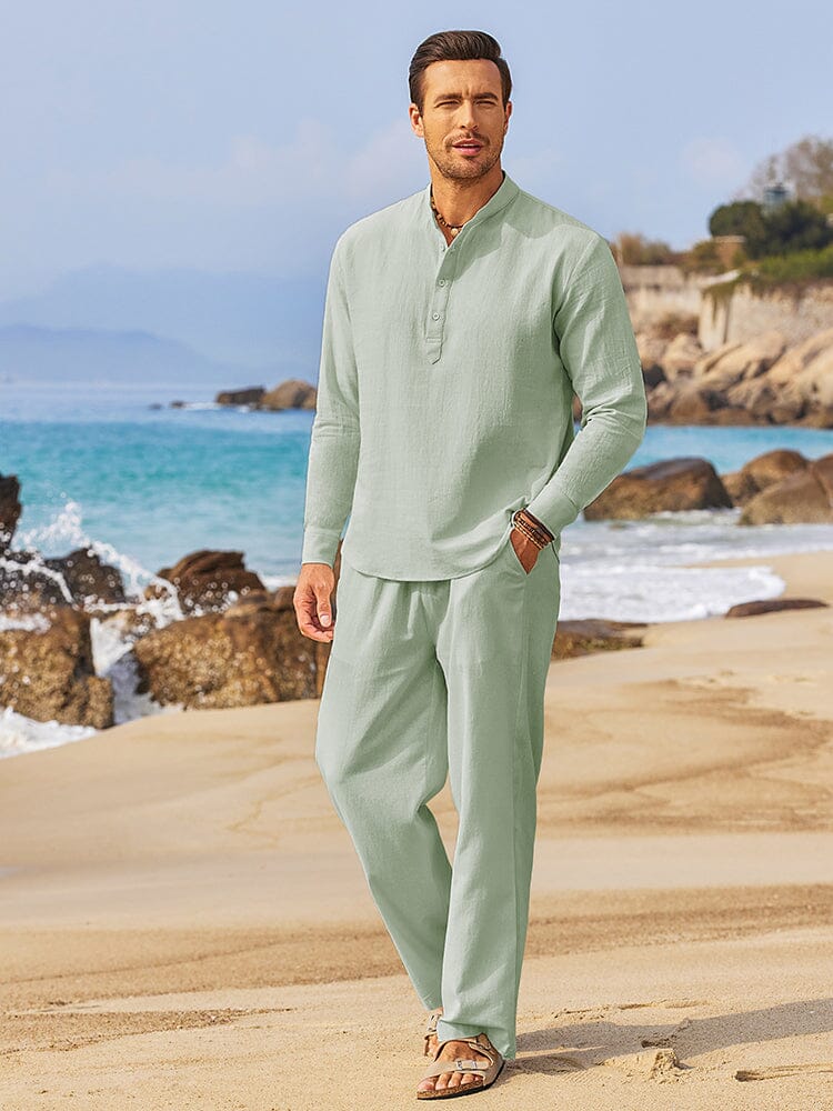 Laurent | Lässiges Set mit Oberteil und Hose