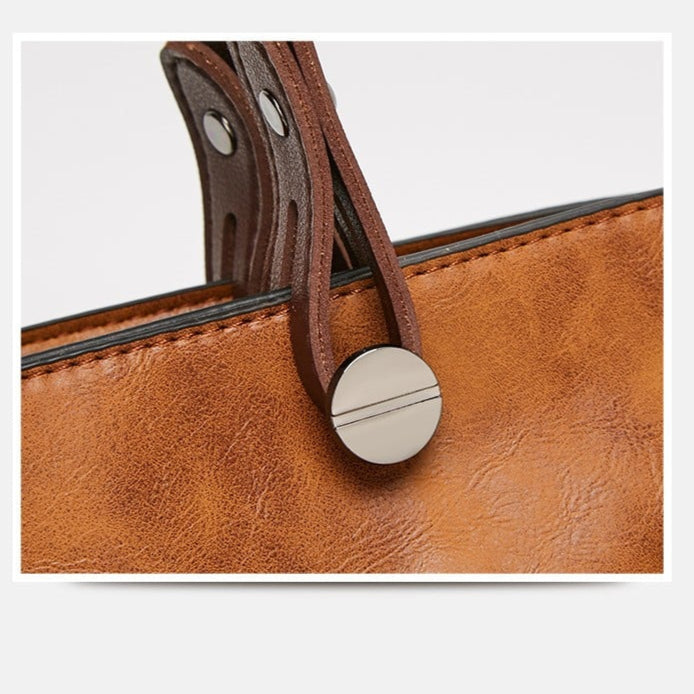 Schultertasche Britney aus Leder – Elegant und Zeitlos