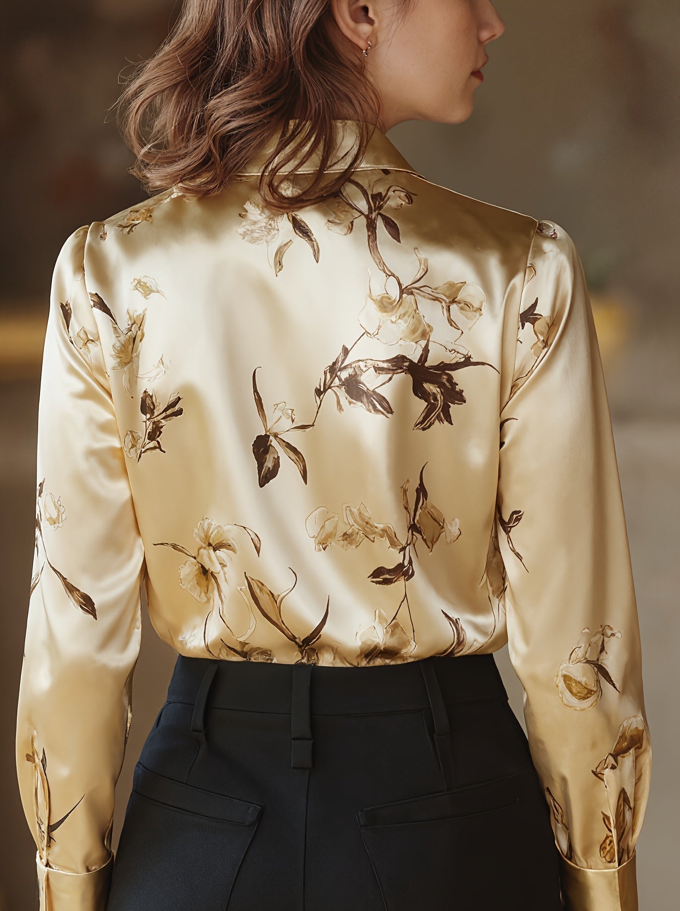 Majia | Elegantes Langarmhemd Mit Knöpfen