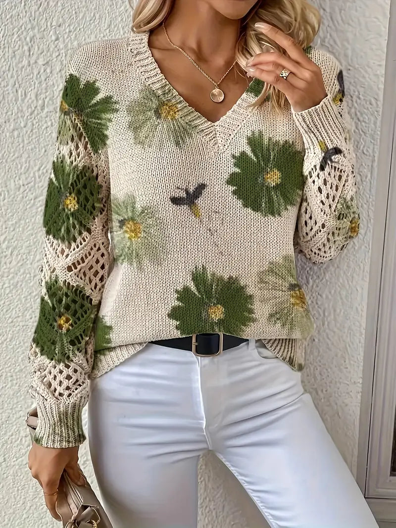Tatyana Stilvolle Strickjacke Mit V-Ausschnitt