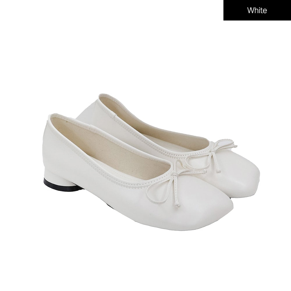 Bunte Ballettschuhe mit Schleifen OJ03