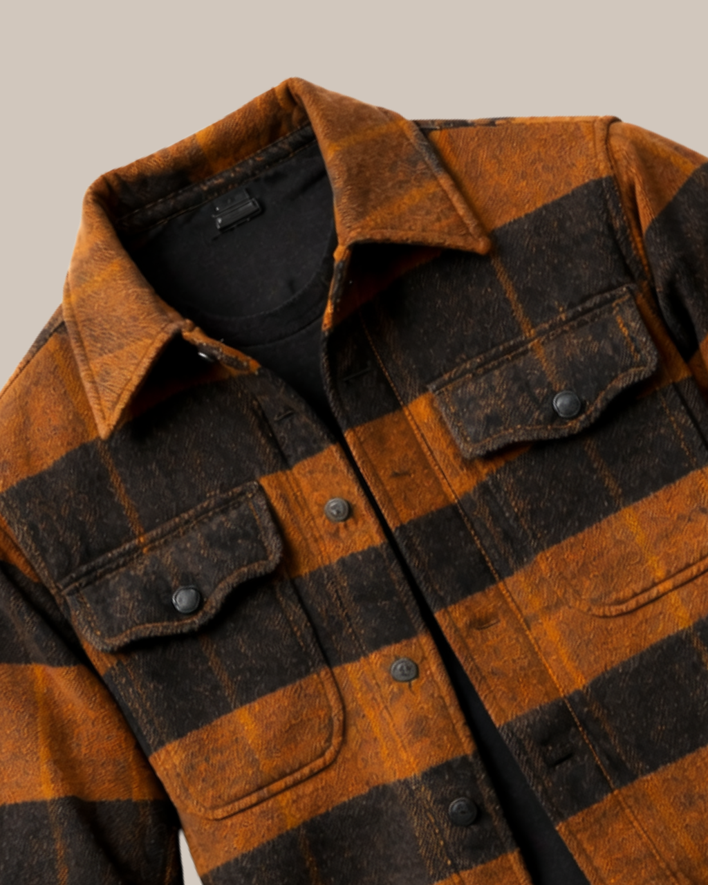 Dennis | Buffalo Plaid Muster Komfort Reversjacke