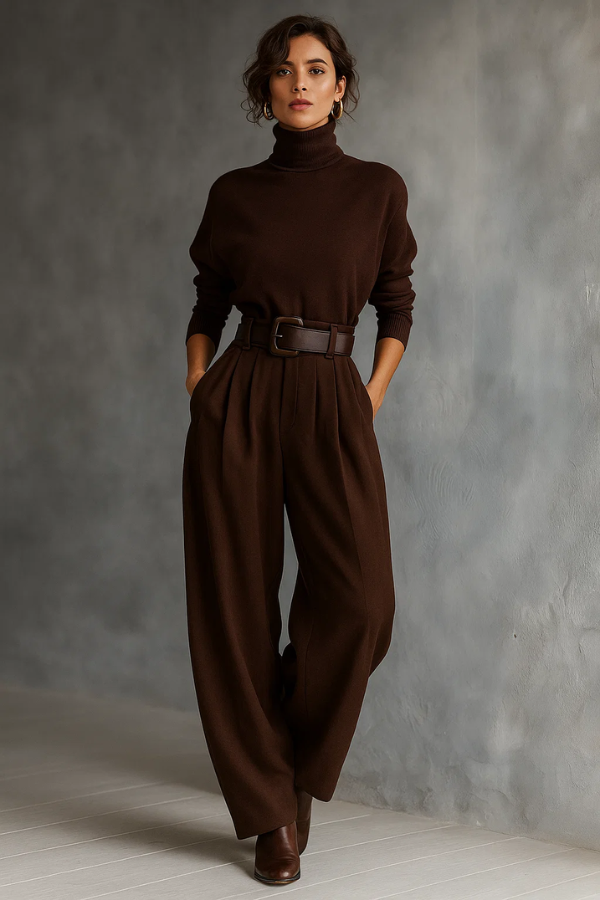 Melian | Jumpsuit mit Rollkragen
