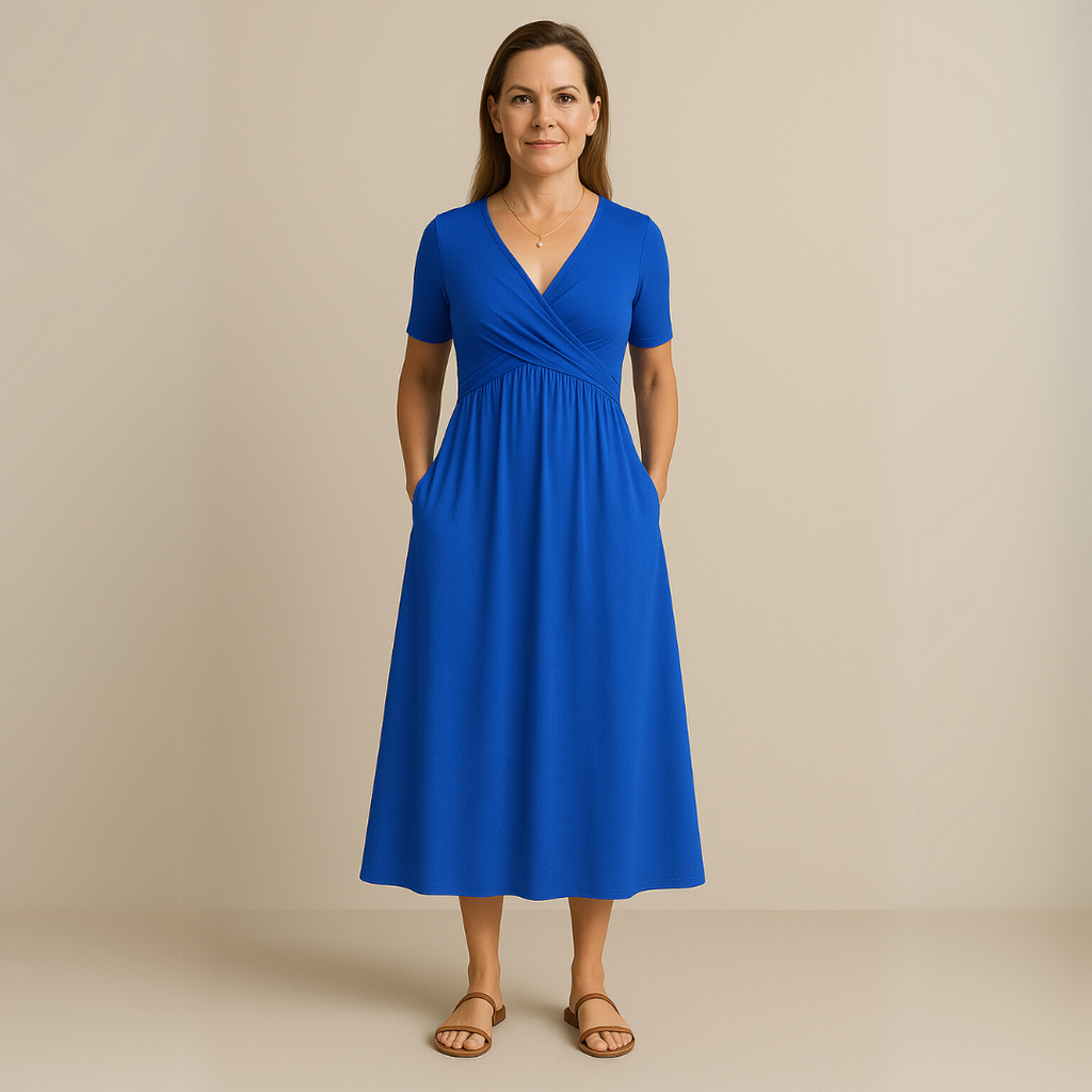 Mira Kurzärmeliges Kleid