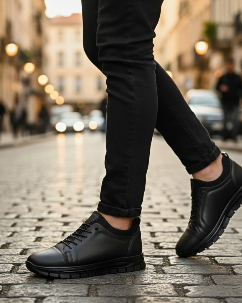 Steffen | Schnürschuhe Aus Leder