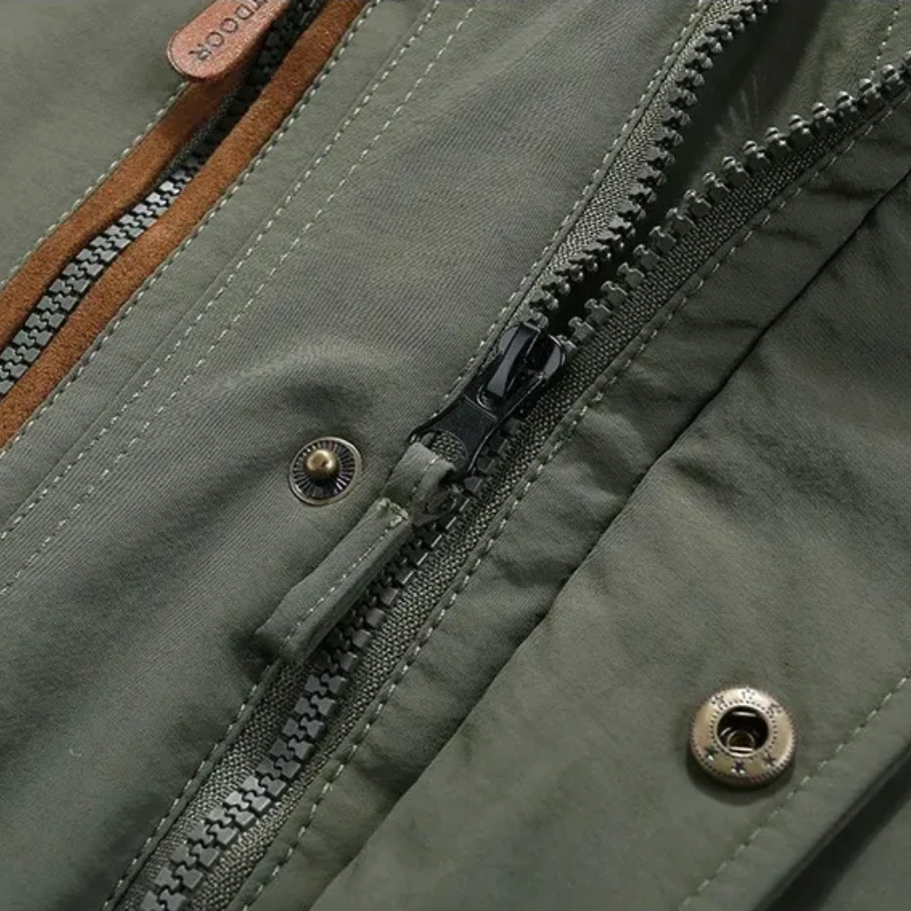 Elegante Gepolsterte Winterjacke