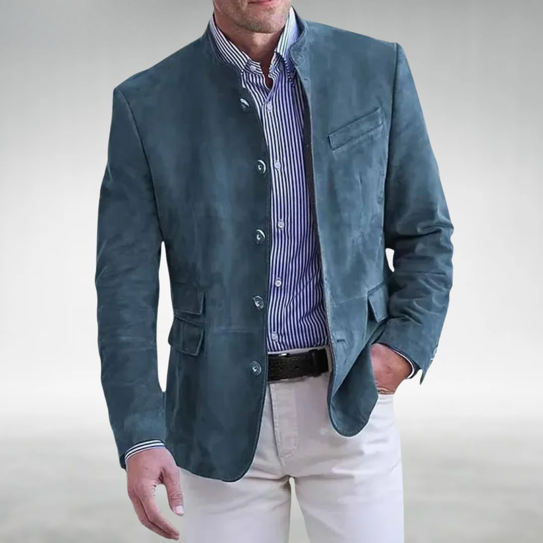 Emmanuel Herren Wildlederjacke – Stilvoll & Hochwertig
