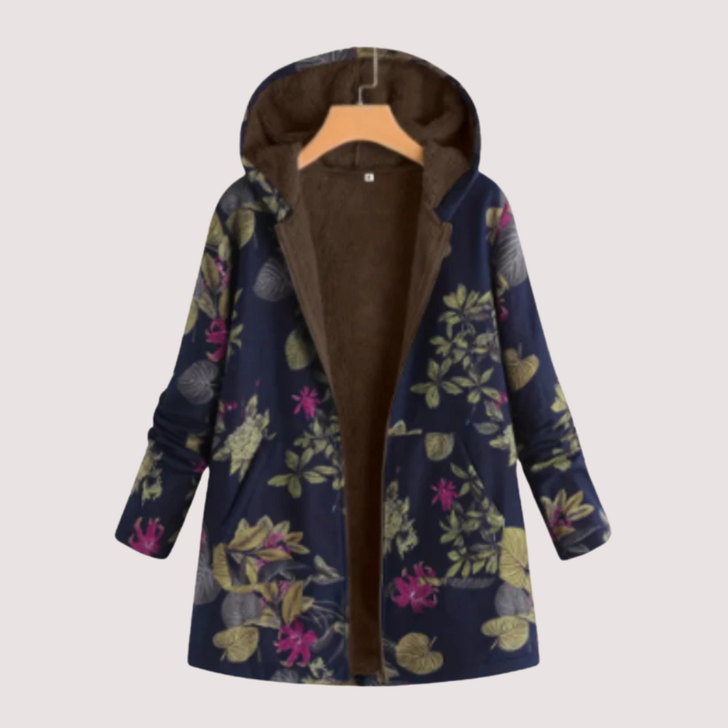 Kamelia | Warme Fleecegefütterte Winterjacke – Bequem & Wetterfest