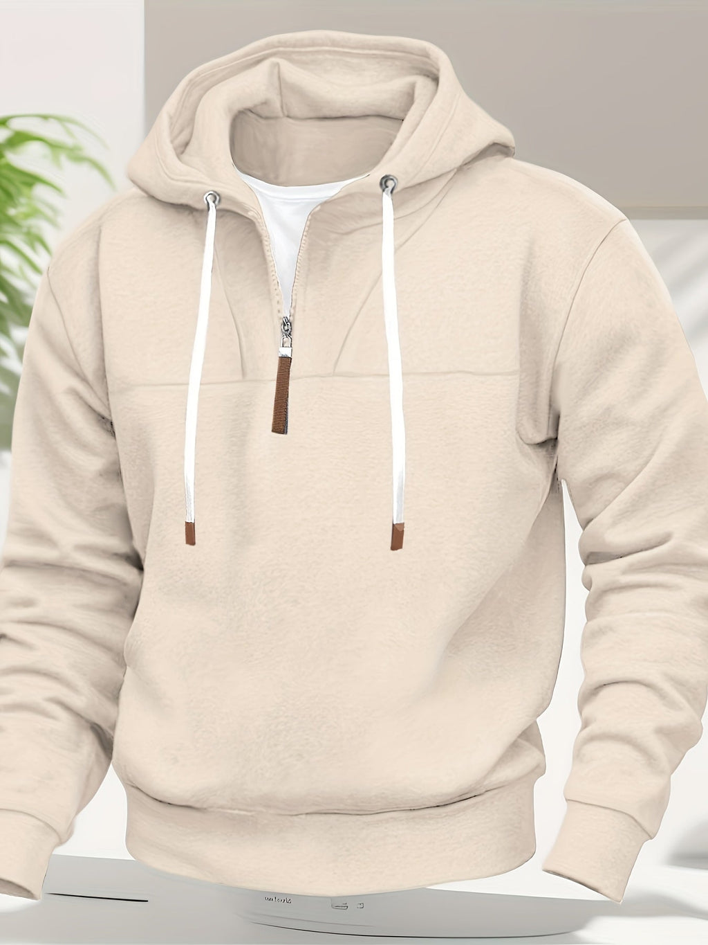 Kolton – Kapuzenpullover Mit Halbem Reißverschluss