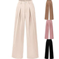 Alessa | Legere High Waist Hose mit weitem Schnitt