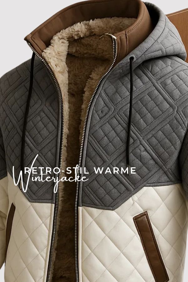 West | Retro-Stil Warme WinterJacke