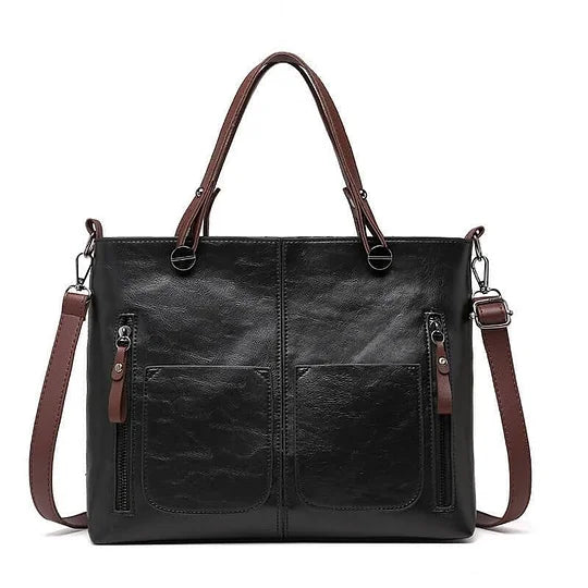Schultertasche Britney aus Leder – Elegant und Zeitlos