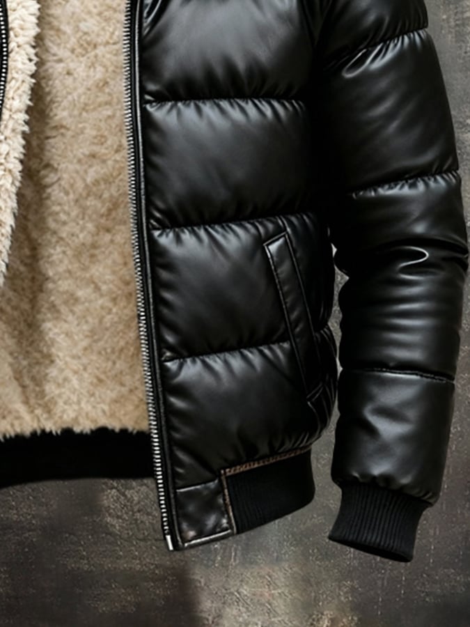 WIKTOR | Warme Jacke im Vintage-Look