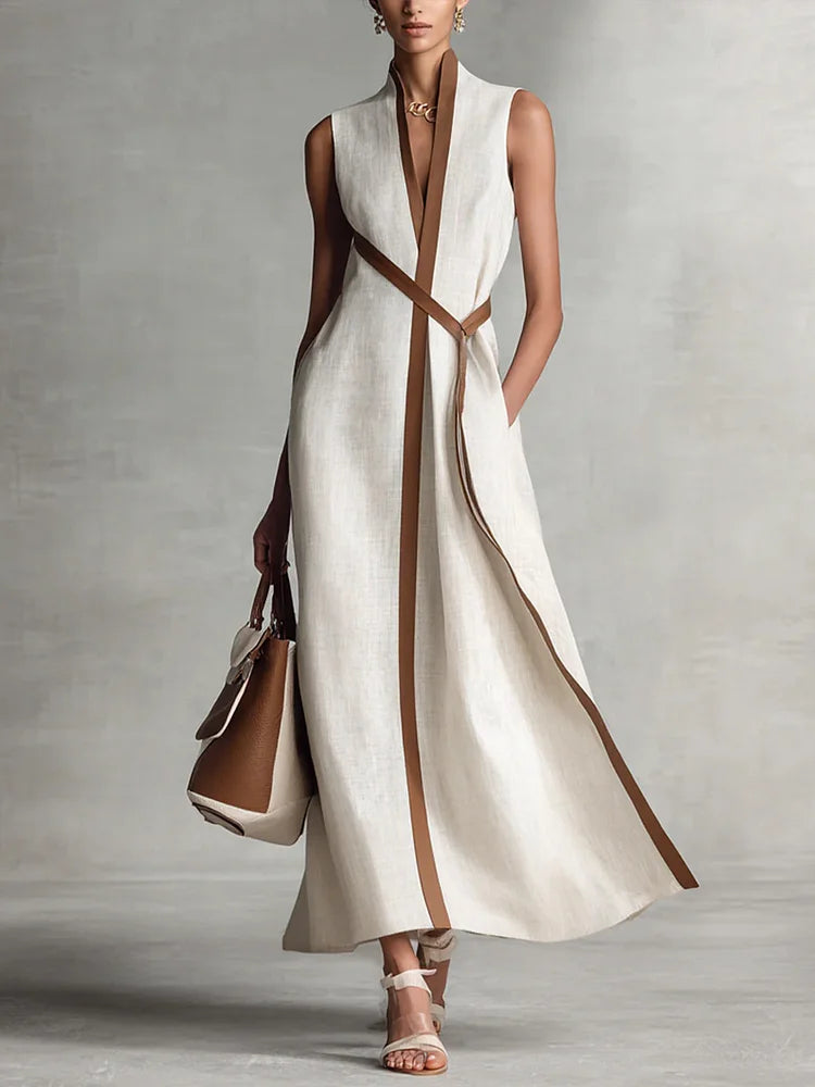 Mirena | Midikleid mit lockerem Schnitt