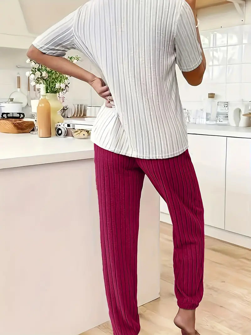 Einsatz Pyjama Amore Aus Rippvelours