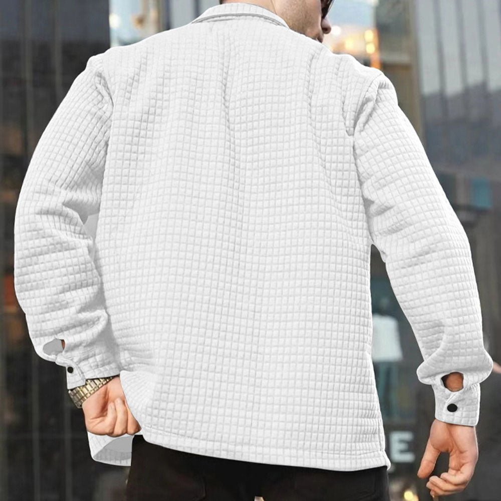Elian | Langarmjacke mit Umlegekragen