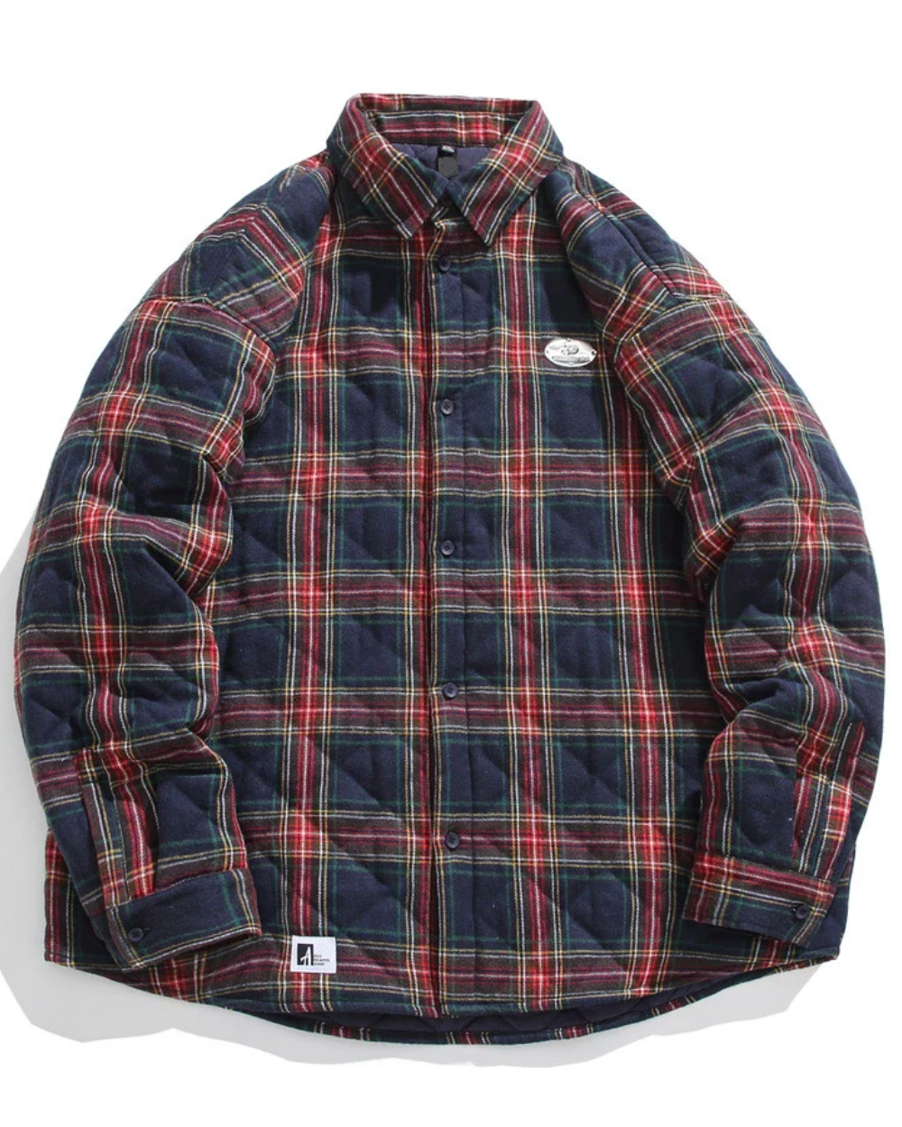 Vintage Baumwoll gepolsterte Jacke
