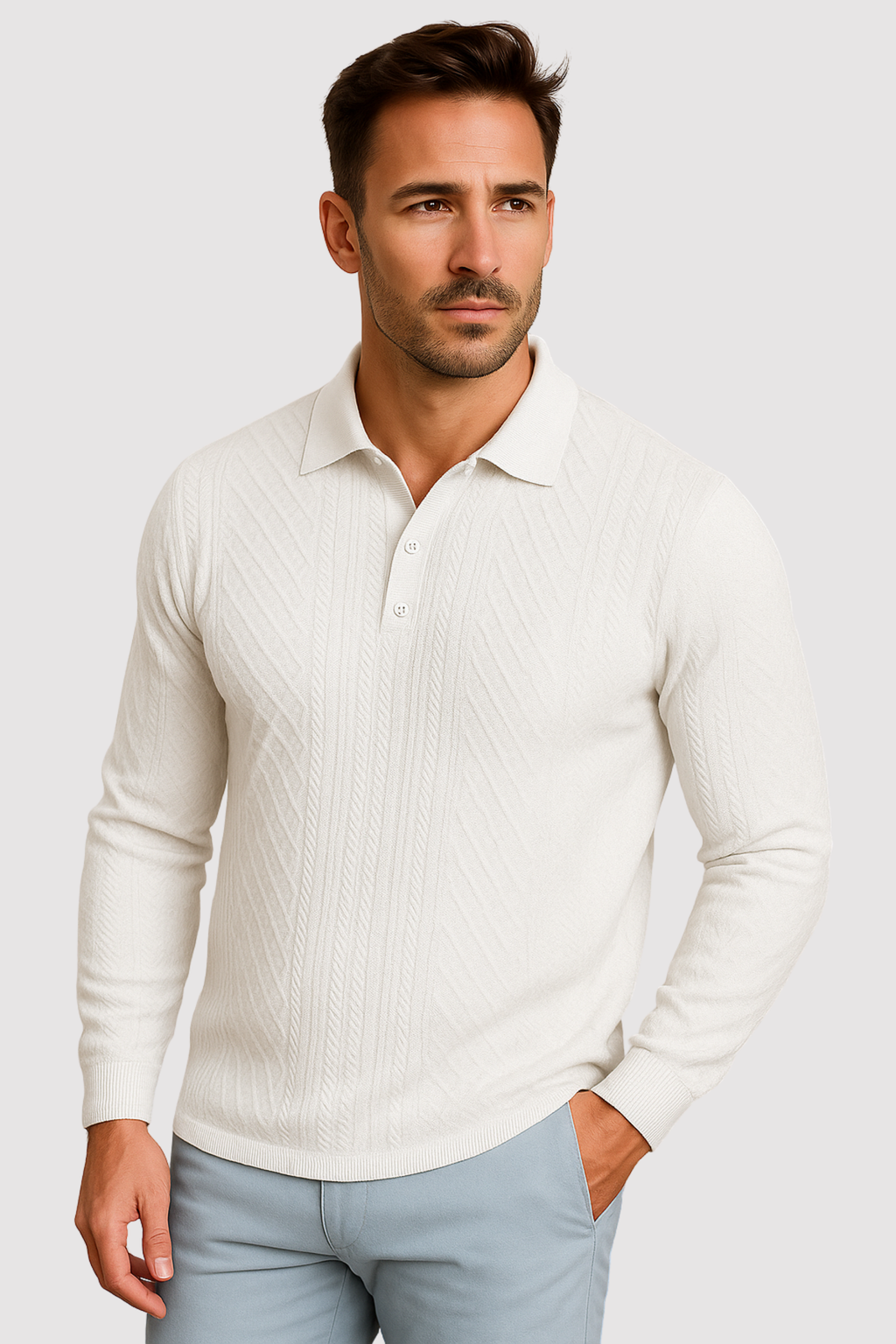 Melani | Strickpullover mit langen Ärmeln