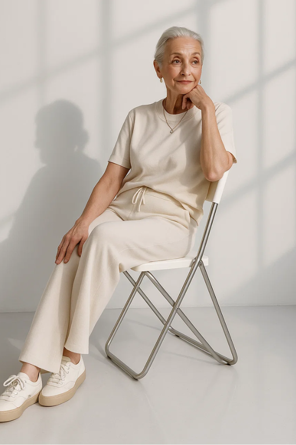 Kari | Kurze Ärmel ＆ Hose Zweiteiliges Set