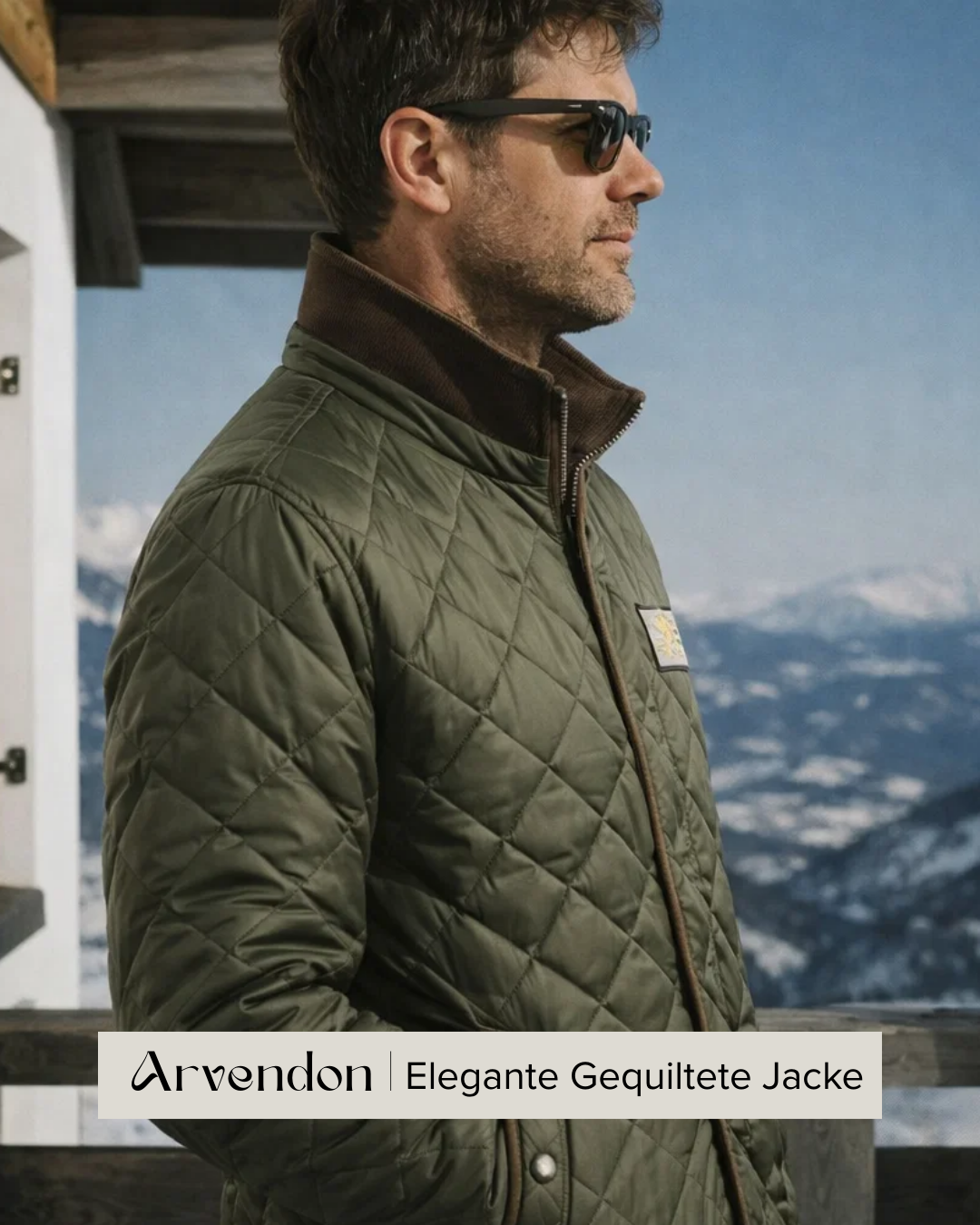 Arvendon | Elegante Gequiltete Jacke