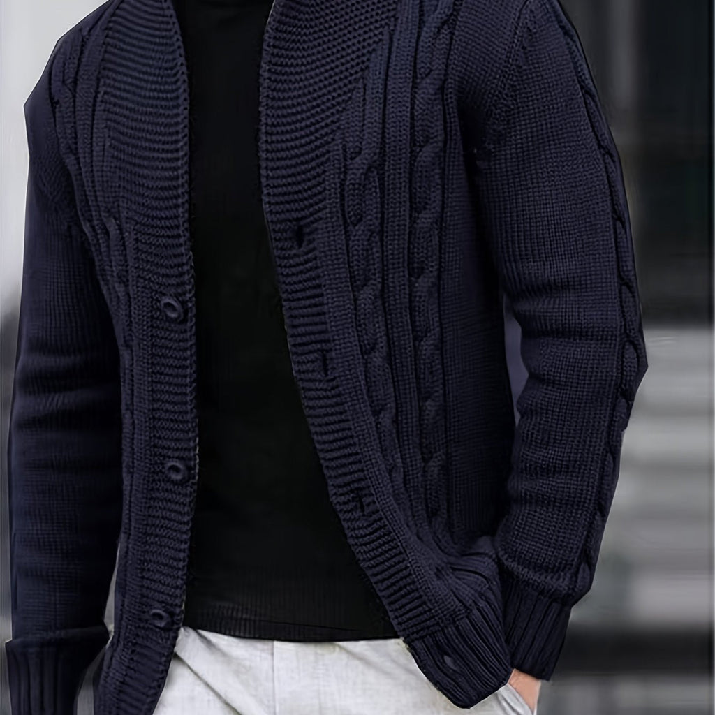 Léonard | Knopf-Cardigan aus Strick