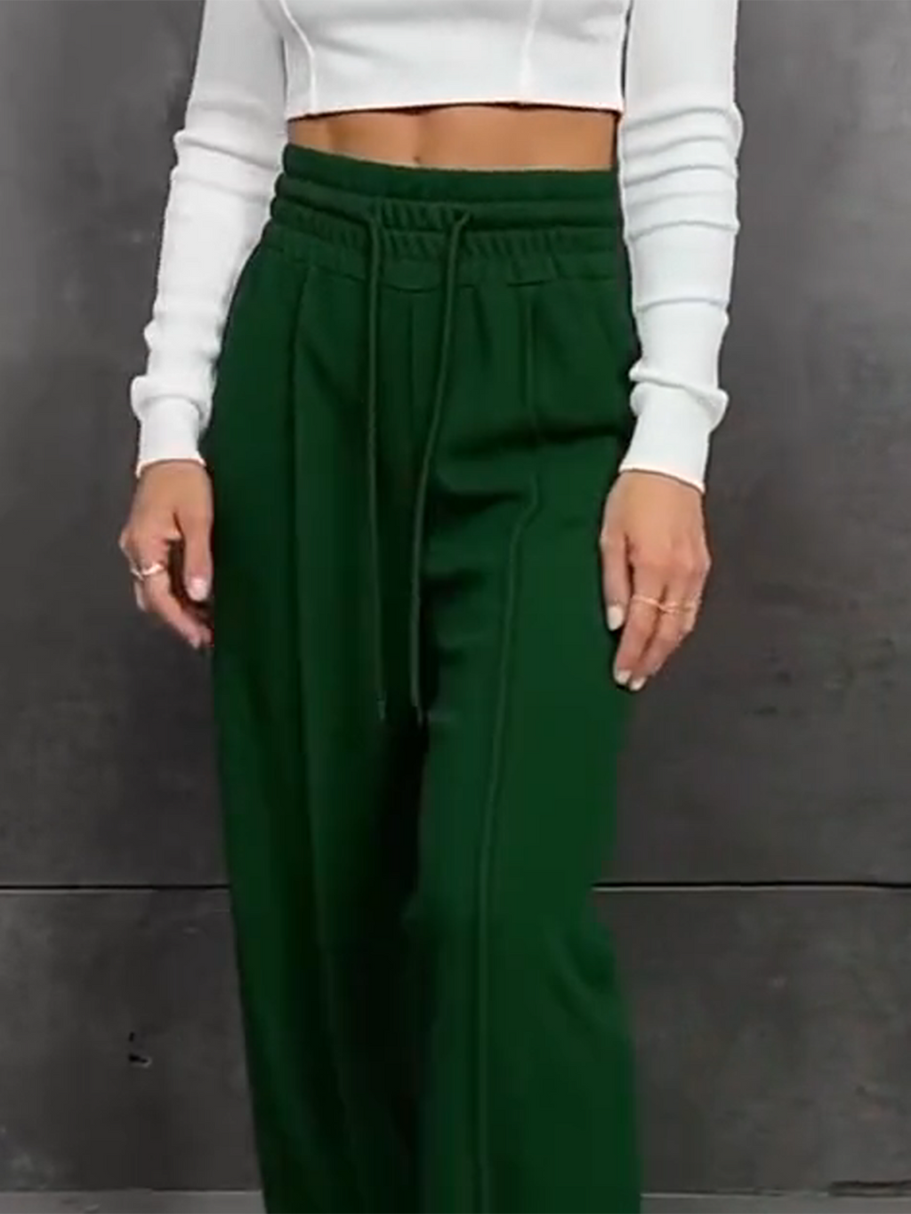 Trish | Lockere Hose mit weitem Bein