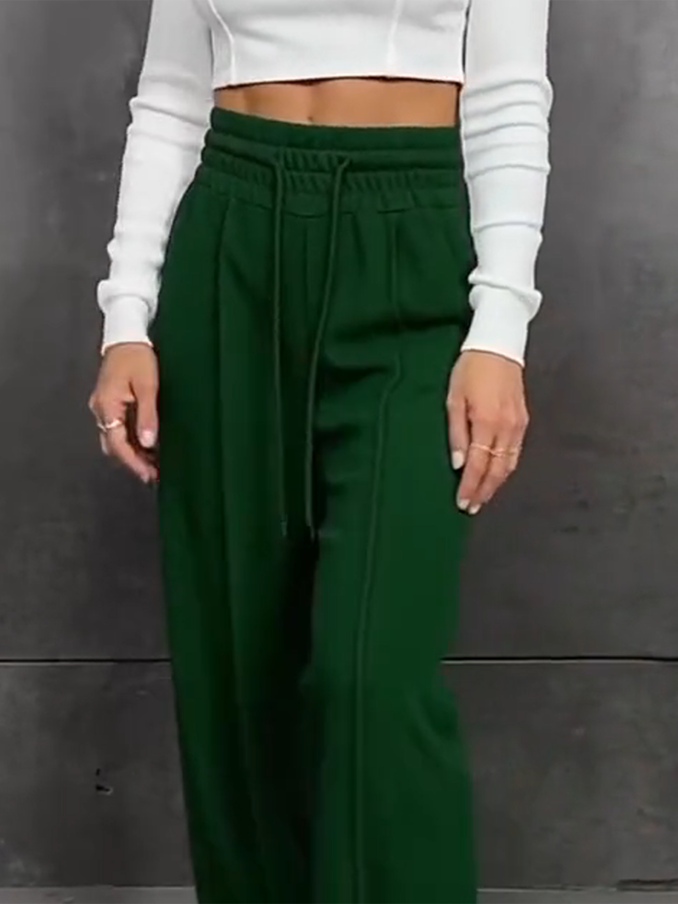 Trish | Lockere Hose mit weitem Bein