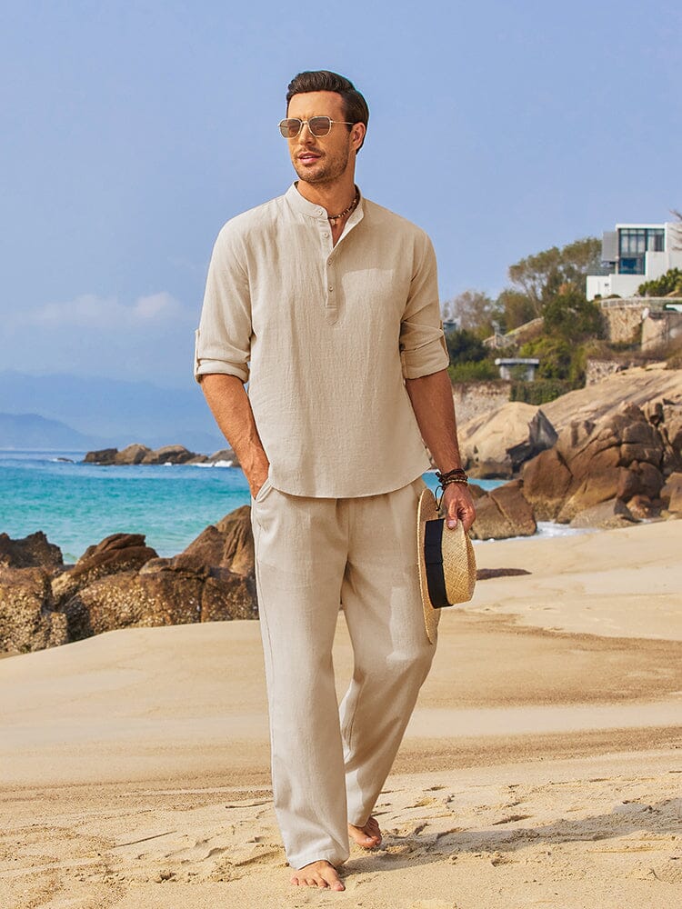 Laurent | Lässiges Set mit Oberteil und Hose