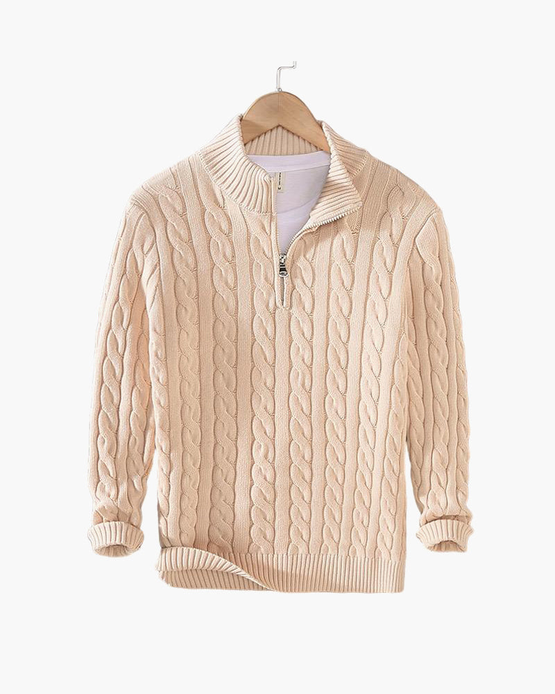 Peter | Kabelstrick-Pullover