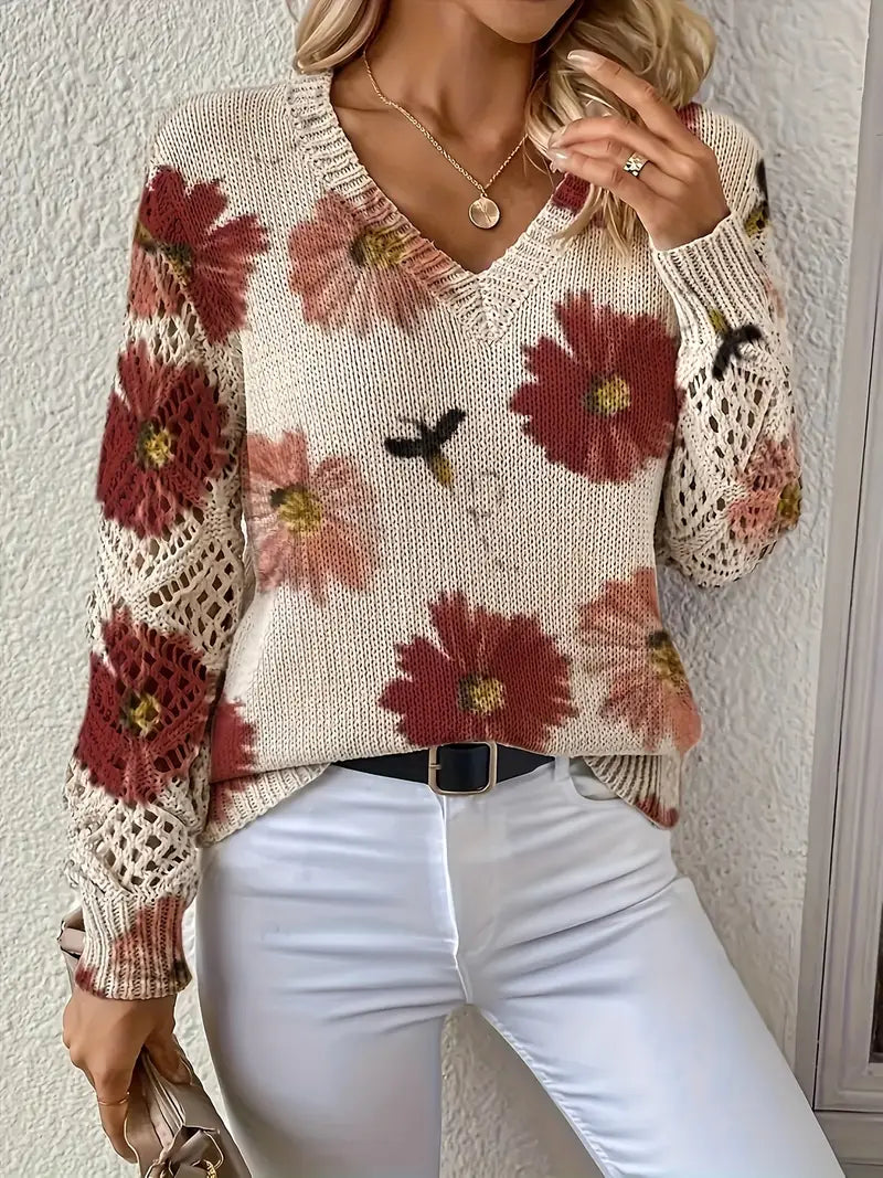Tatyana Stilvolle Strickjacke Mit V-Ausschnitt