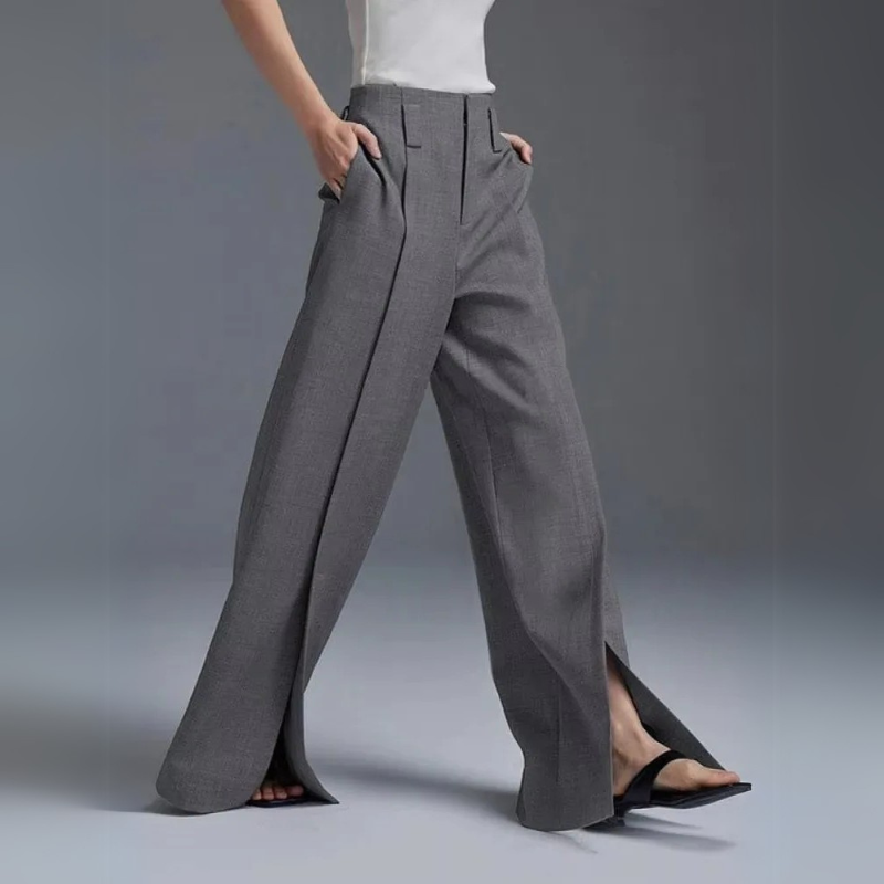 Hochtaillierte Hose