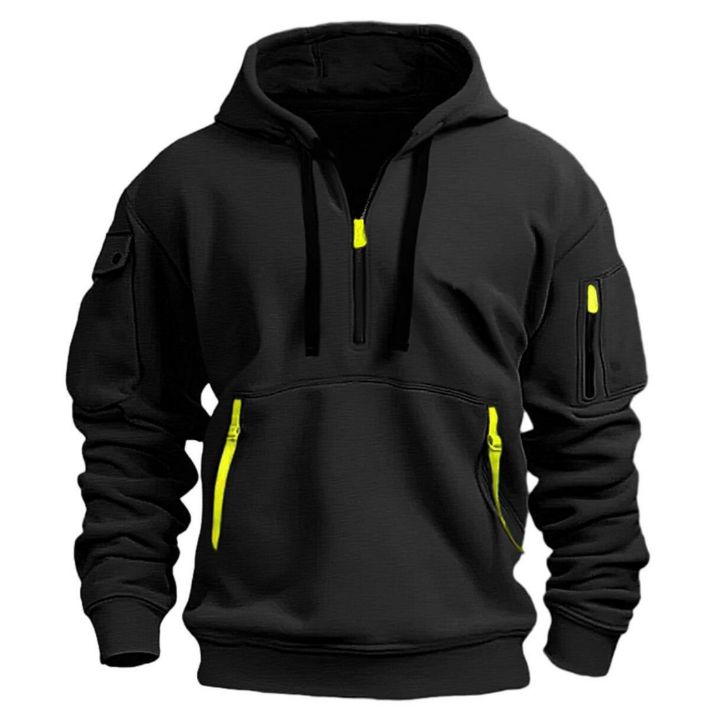 Ludomir – Langarm Kapuzenpullover Mit Mehreren Taschen