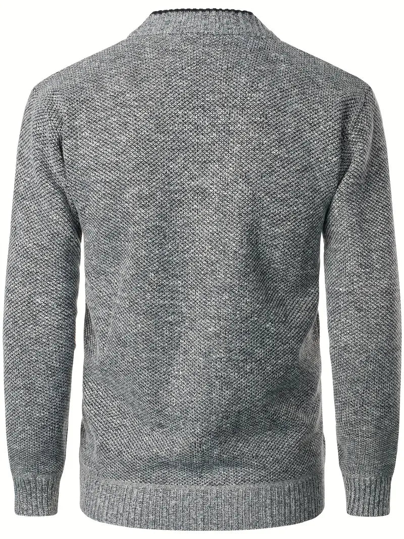 Fulton | Lässiger Strickpullover Mit Langen Ärmeln