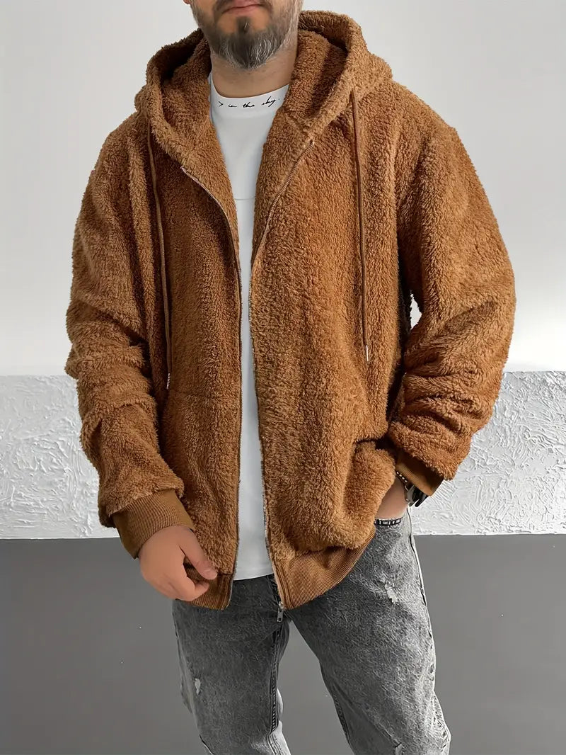 Raydel | Plüsch-Winterjacke für Herren