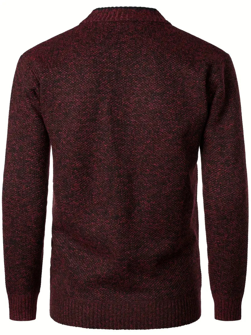 Fulton | Lässiger Strickpullover Mit Langen Ärmeln