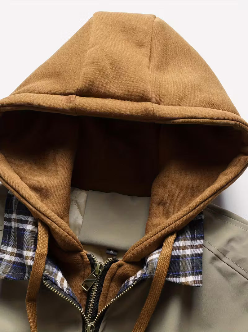Sylvain | Kapuzenjacke im Luftwaffe-Stil
