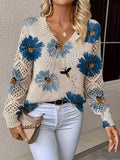 Tatyana Stilvolle Strickjacke Mit V-Ausschnitt