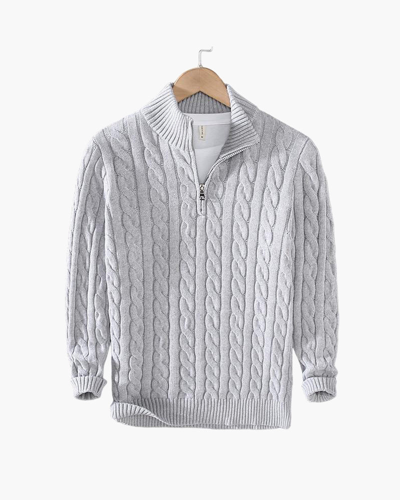 Peter | Kabelstrick-Pullover