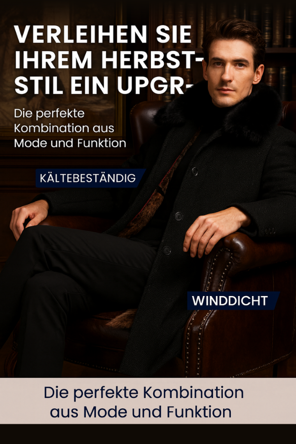 Manny | Business Casual Wintermantel